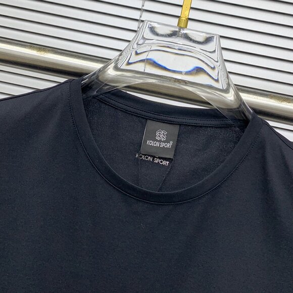 Simple Black Short-Sleeved T-Shirt Kolon Sport - Picture 4 of 8
